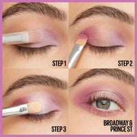 Thumbnail for Maybelline New York Shadow Blocks Shadow Blocks Eyeshadow Palette, Stacked Eye Shadow Trio, 26th & Madison Ave, 0.08 oz