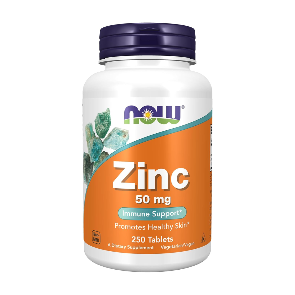 Now Foods Zinc 50 mg 250 Tabs