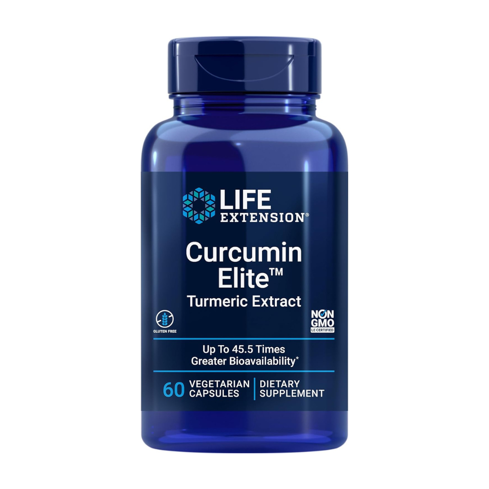 Life Extension Curcumin Elite Turmeric Extract Vegetarian Capsules