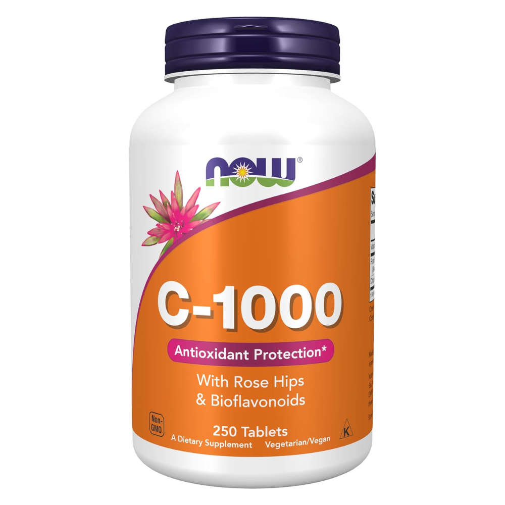 NOW Foods C-1000 Tablets with Rose Hips & Bioflavonoids