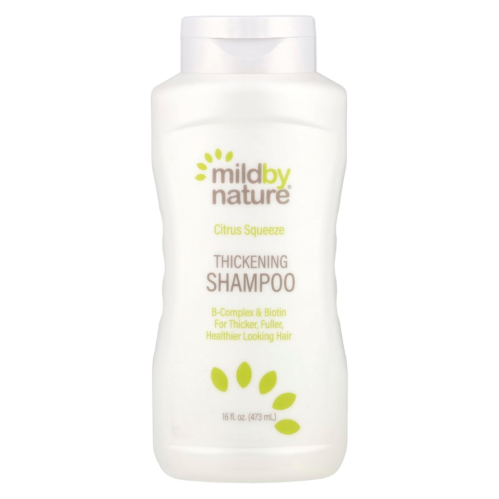 Mild By Nature Hair Thickening Shampoo with B-Complex, Biotin & Panthenol