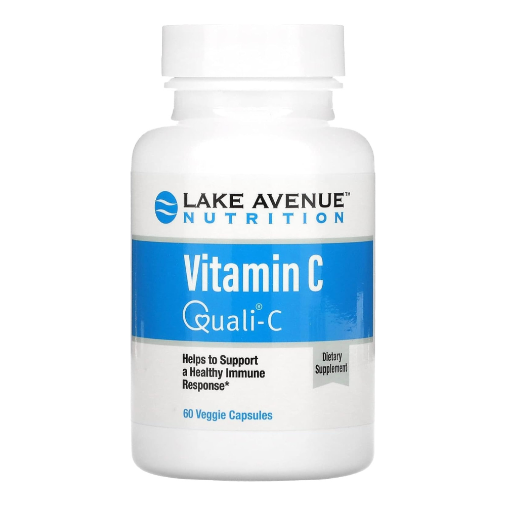 Lake Avenue Vitamin C Quali-C 1,000 mg Veggie Capsules