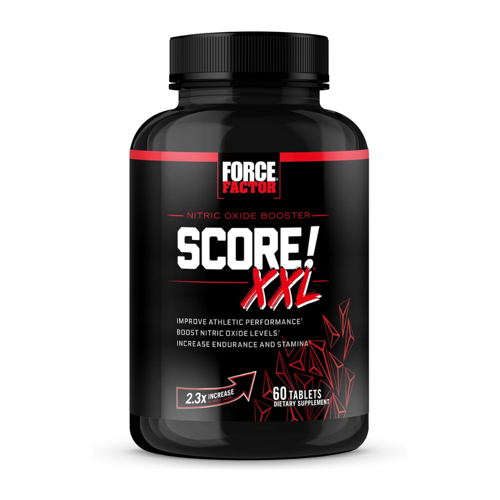 Force Factor Score! XXL Tablets For Men with L-Citrulline, Black Maca & Tribulus