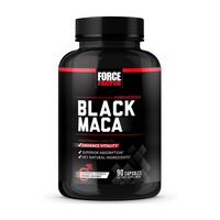 Thumbnail for Force Factor Black Maca Root 1000mg Capsules for Men with Black Pepper Extract