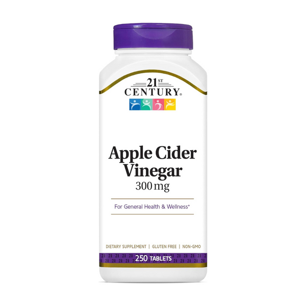 21st Century, Apple Cider Vinegar, 300 mg, 250 Tablets