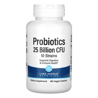 Thumbnail for Lake Avenue Nutrition Probiotics 25 Billion CFU Veggie Capsules