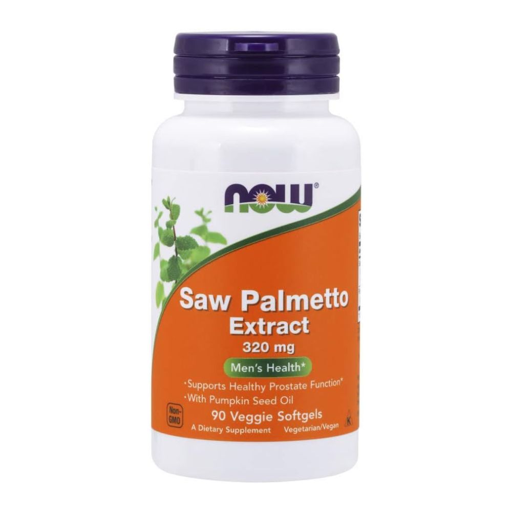 NOW Foods Saw Palmetto Extract 320 mg Veg Softgels