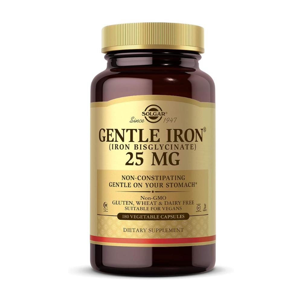 Solgar Gentle Iron 25 mg Vegetable Capsules