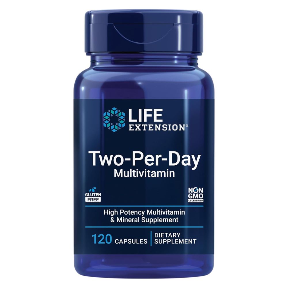 Life Extension Two-Per-Day Multivitamin Capsules