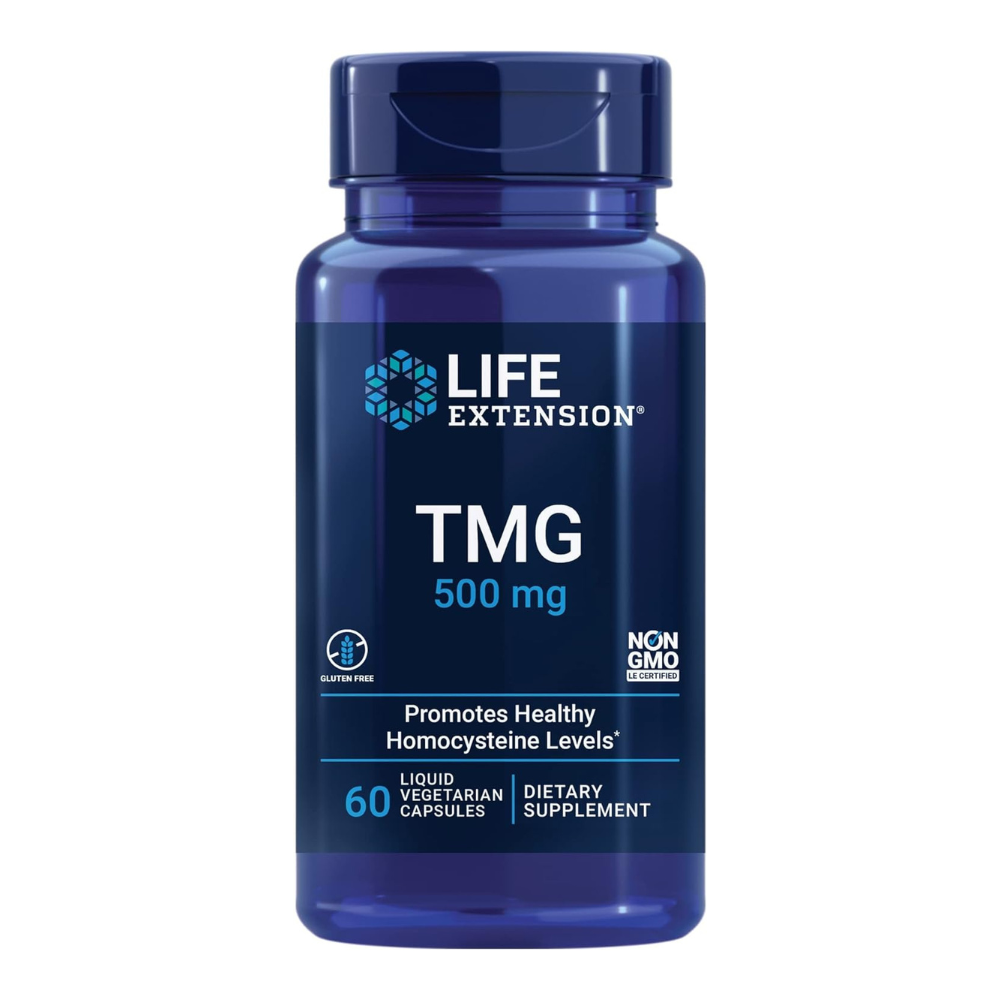 Life Extension TMG 500 mg Liquid Vegetarian Capsules