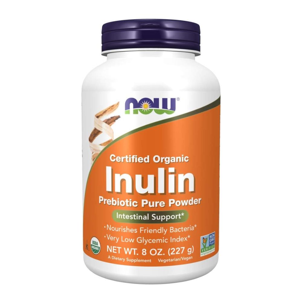 NOW Foods Inulin Prebiotic Pure Powder