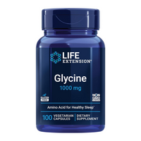 Thumbnail for Life Extension Glycine 1000 mg Vegetarian Capsules