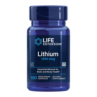 Thumbnail for Life Extension Lithium 1000 mcg Veg Capsules