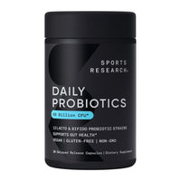 Thumbnail for Sports Research Daily Probiotics with Prebiotics Capsules