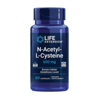 Thumbnail for Life Extension N-Acetyl-L-Cysteine 600 mg Capsules