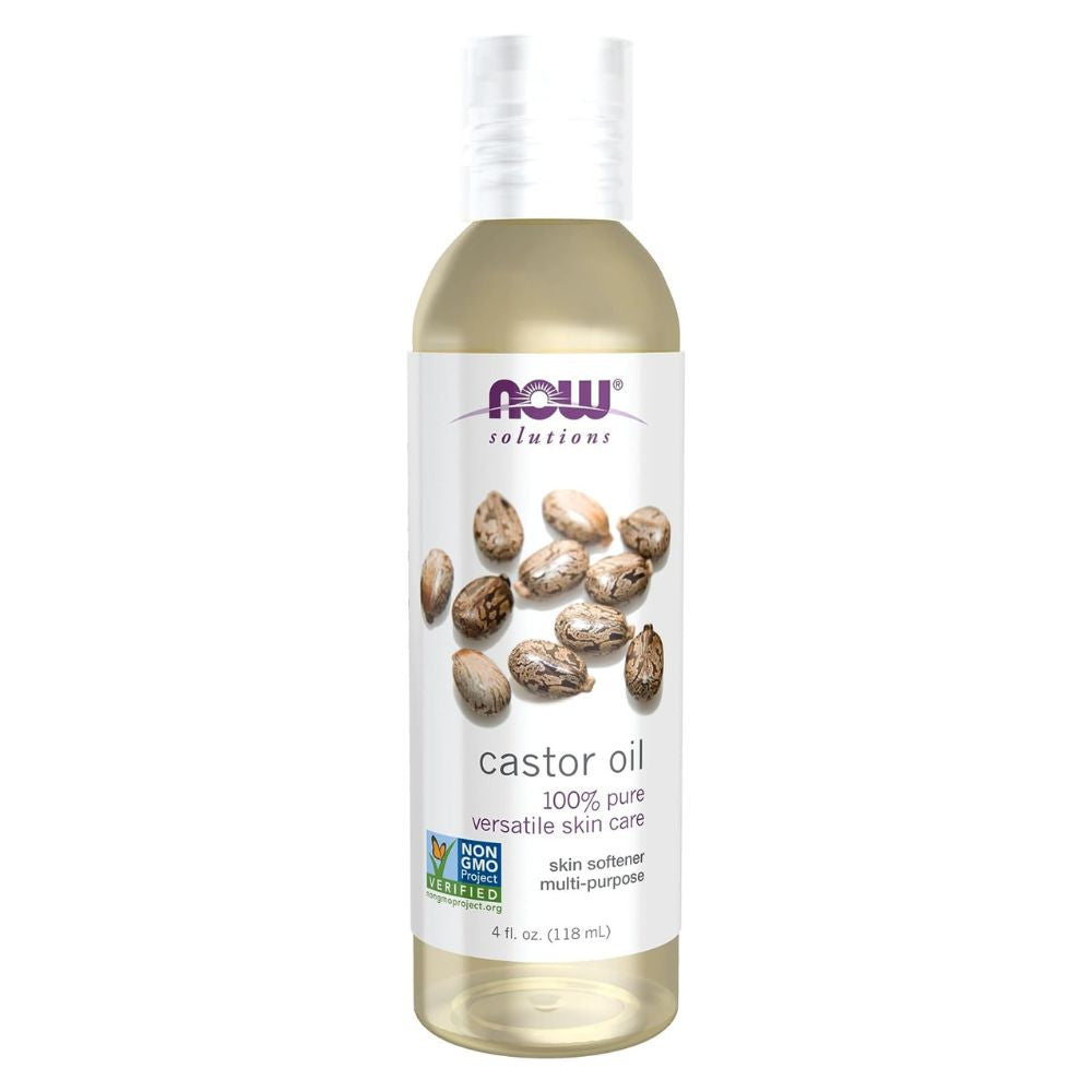 NOW Solutions Castor Oil - 100% Pure Versatile Skin Care