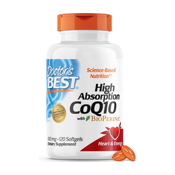 Doctor's Best High Absorption CoQ10 with BioPerine Softgels