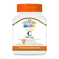 Thumbnail for 21st Century, Vitamin C, 500 mg, 110 Tablets