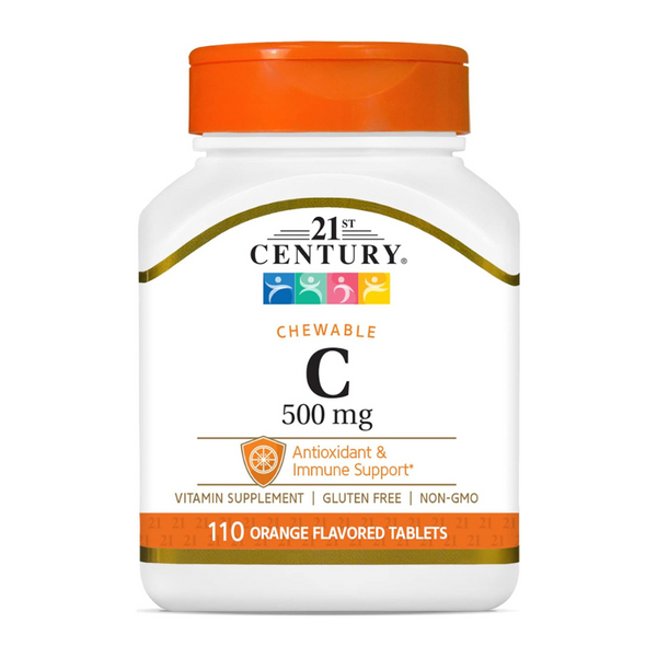 21st Century, Vitamin C, 500 mg, 110 Tablets