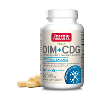 Thumbnail for Jarrow Formulas DIM + CDG Veggie Capsules For Healthy Hormonal Balance