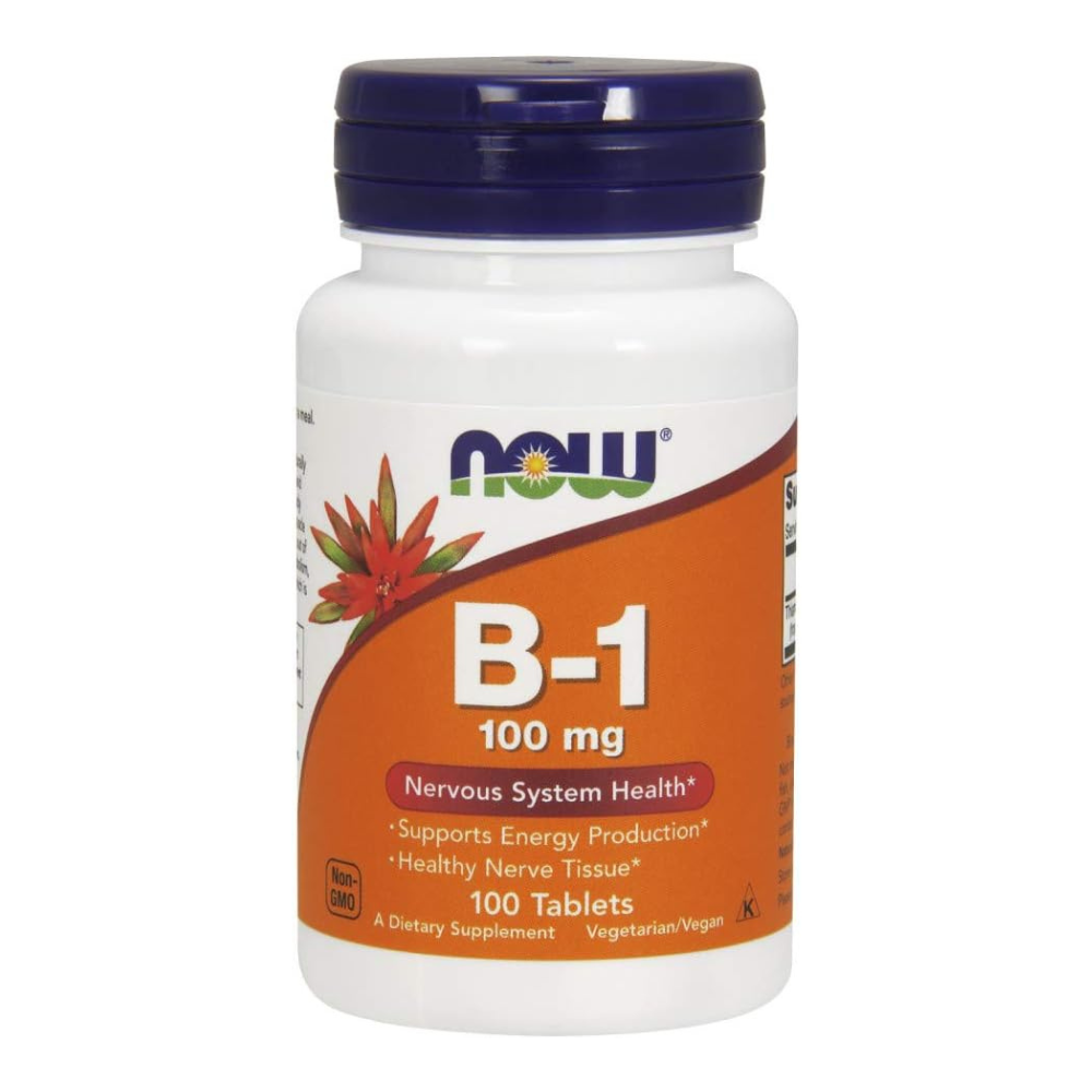 NOW Vitamin B-1 100 mg Tablets