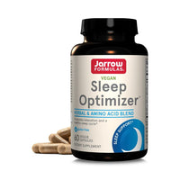 Thumbnail for Jarrow Formulas Sleep Optimizer Veg Capsules with Herbal & Amino Acid Blend