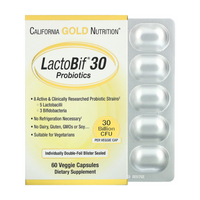 Thumbnail for California Gold Nutrition, LactoBif 30, 30 Billion CFU, 60 Veggie Capsules