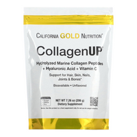 Thumbnail for California Gold Nutrition, CollagenUP, Hydrolyzed Marine Collagen Peptides with Hyaluronic Acid and Vitamin C, Unflavored, 7.26 oz (206 g)