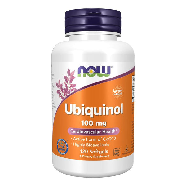 NOW Foods Ubiquinol 100 mg Softgels