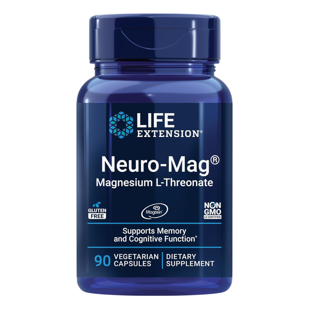 Life Extension Neuro-mag Magnesium L-Threonate Veg Capsules