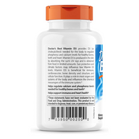 Thumbnail for Doctor's Best, Vitamin D3, 125 mcg (5,000 IU), 360 Softgels