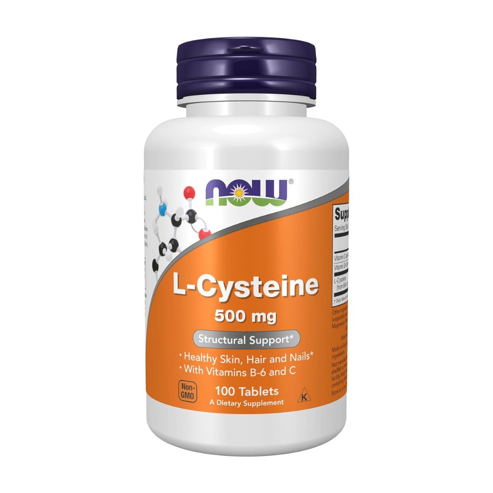 NOW Foods L-Cysteine 500 mg Tablets