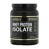 Thumbnail for California Gold Nutrition, SPORT - Whey Protein Isolate, Unflavored, 1 lb, 16 oz (454 g)