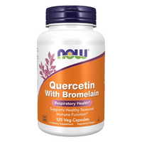 Thumbnail for NOW Foods Quercetin with Bromelain Veg Capsules