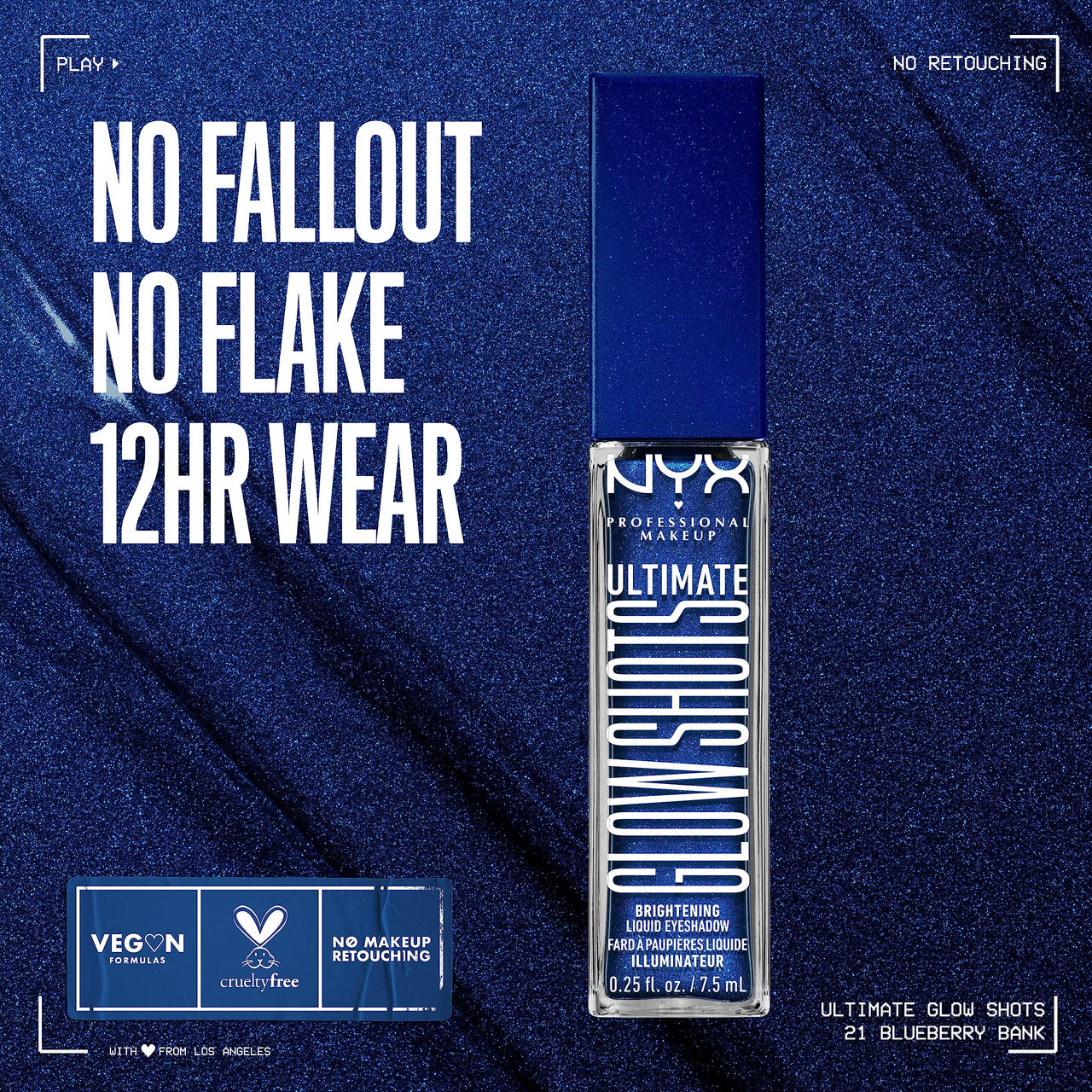 NYX PROFESSIONAL MAKEUP, Ultimate Glowshots Vivid Rich - Blueberry Bank