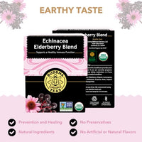 Thumbnail for Image 3 of Buddha Teas Organic Echinacea Elderberry Blend Herbal Tea Caffeine Free