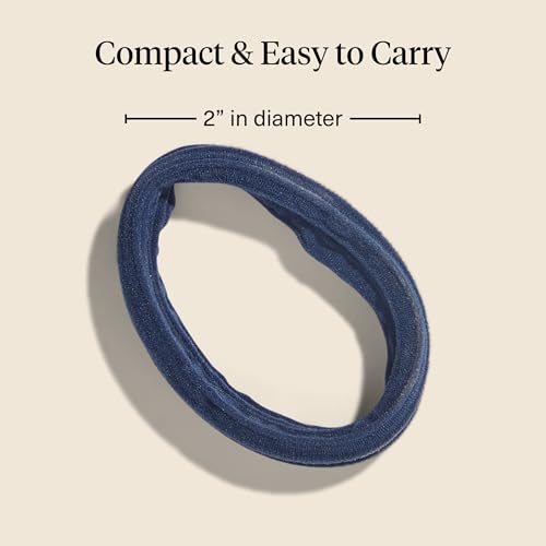 Image 5 of Kitsch Seamless Hair Ties No Damage - Garden Bouquet, 8pcs