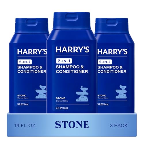 Image 1 of Default Title for the product Harry's Men's 2 in 1 Shampoo and Conditioner - 14 fl oz (3 Pack)