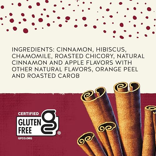 Image 5 of Celestial Seasonings Cinnamon Apple Spice Herbal Tea, Caffeine Free, 20 Tea Bags Box (Pack of 6)