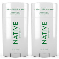 Thumbnail for Image 1 of Default Title for the product Native Deodorant Eucalyptus & Mint 2.65oz (2 pack)