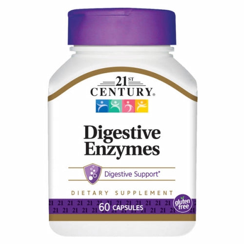 21st Century Digestive Enzymes 60 Caps