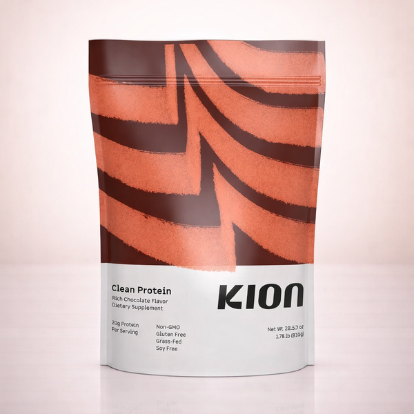 Kion Clean Protein | Grass-Fed & Pasture-Raised Whey Isolate Protein Powder | Rich Chocolate | 30 Servings
