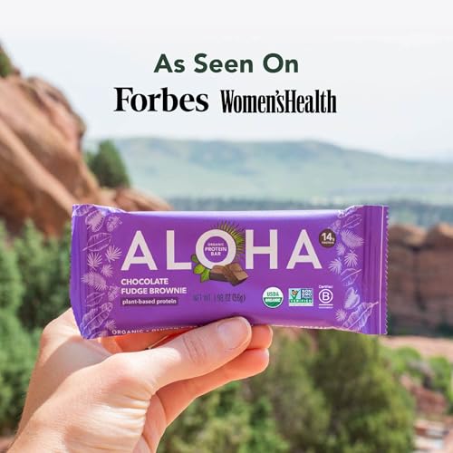 Image 6 of ALOHA Organic Plant-Based Protein Bars 12 Count