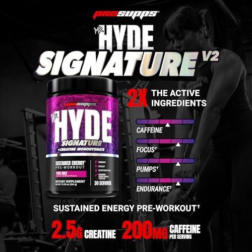 Image 2 of ProSupps Mr. Hyde Signature V2 Pre Workout Powder with Creatine, Pixie Dust