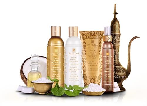 Image 1 of Default Title for the product SPA CEYLON Virgin Coconut Dry and Frizzy Hair Solution
