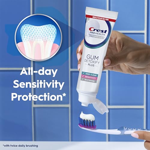 Image 3 of Crest Pro-Health Gum Detoxify Plus Toothpaste 4.5 oz Pack of 3
