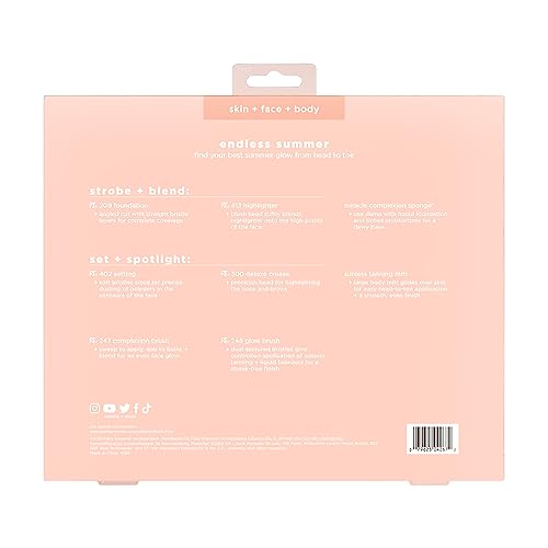 Image 6 of Real Techniques Endless Summer Makeup Brush Kit, 6 Piece Set