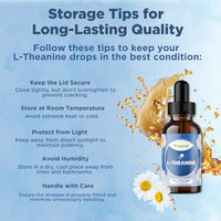 Thumbnail for Image 3 of Phytoral Potent L-Theanine Liquid Drops - 2 Fl Oz