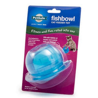 Thumbnail for PetSafe Funkitty Egg-Cersizer Treat Dispenser Cat Toy 1 Each / Blue by PetSafe