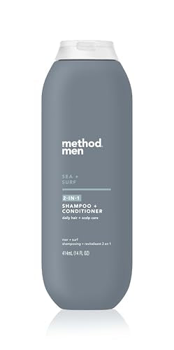 Image 1 of Default Title for the product Method Men 2-in-1 Shampoo and Conditioner, Sea + Surf, 14 fl oz